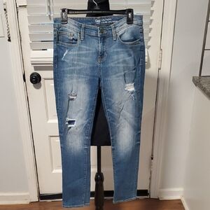 GAP Light Blue Distressed Jeans